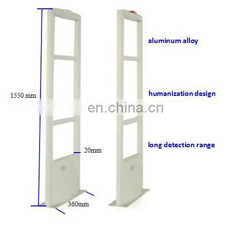 RS4001 Shop Security Anti-Theft Gates