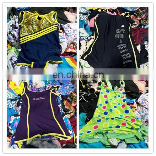 mix used clothes Wholesale used women swiming dress
