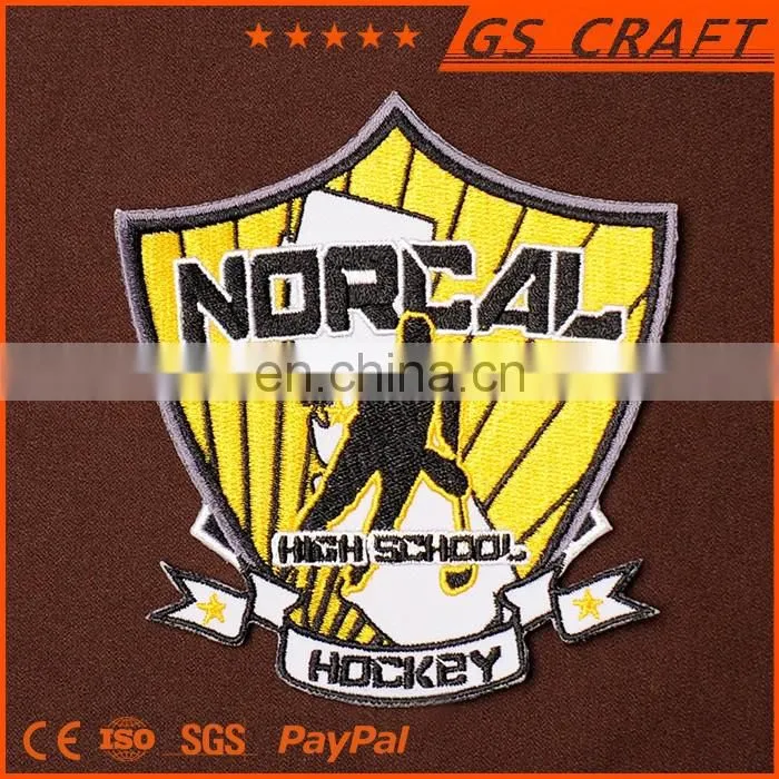 Best selling super quality custom hockey ball patch