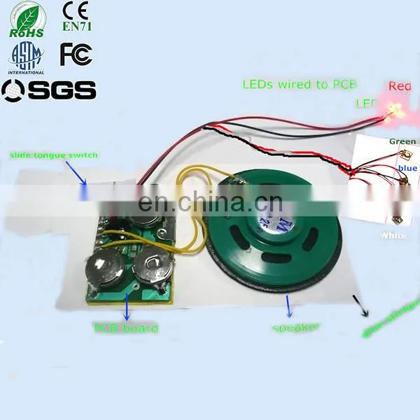 Custom Greeting Card Sound Module Made in China