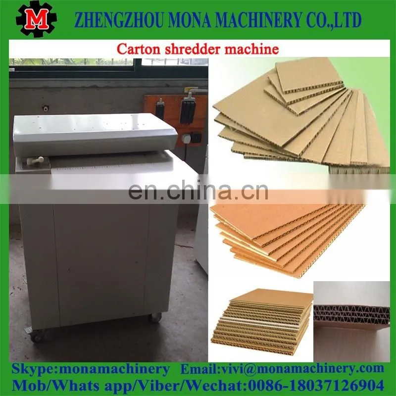 Professional Office Cardboard Shredder from Mona Factory for sale