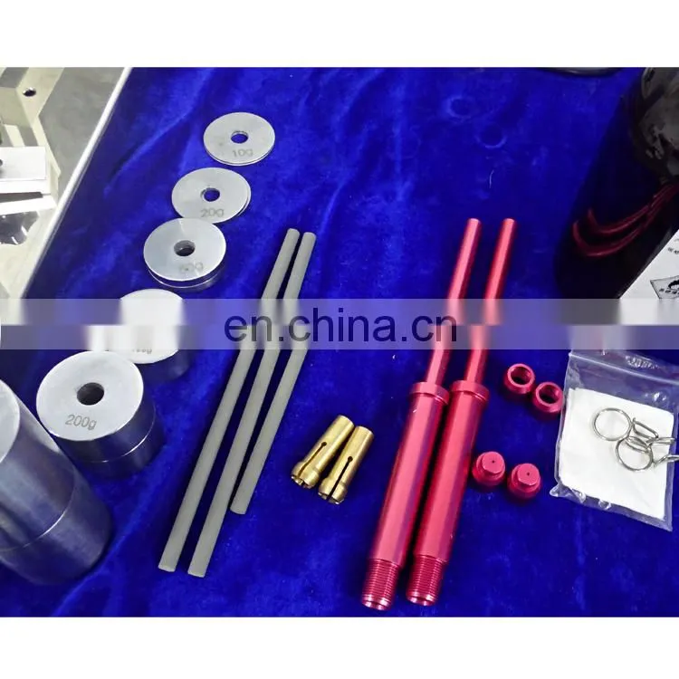 Quality assurance screen for surface tester scratch-abrasion wear abrasion testing machine