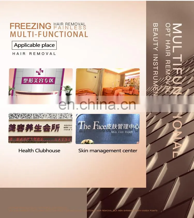 Newest Portable Acne Treatment Machine Laser Hair Removal Machine Skin Lifting Equipment Facial Hair Removal