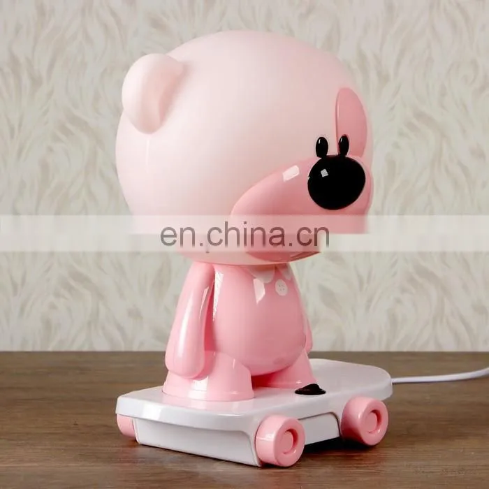 High quality EU/US plug kids night light bear for gift