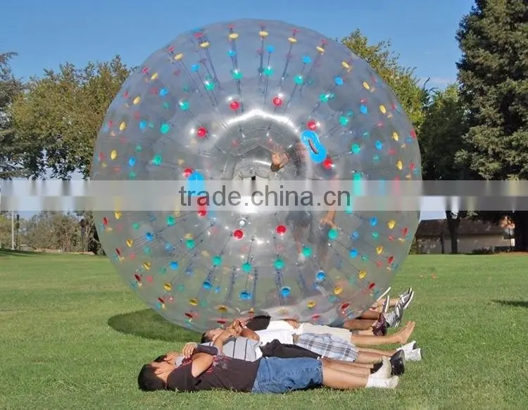 Aqua inflatable water walking balls PVC / TPU giant zorb ball for sale