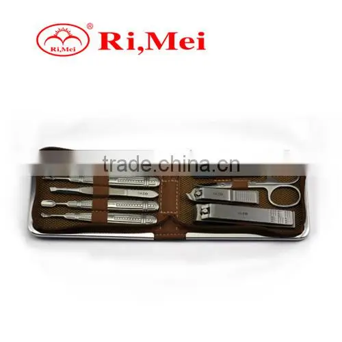 9pcs high quality professional manicure set for woman