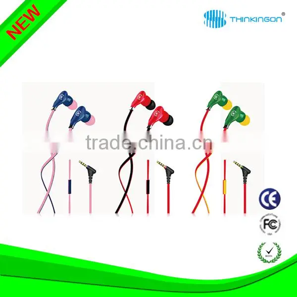 3.5mm good quality metal earbuds earphones with super bass sound