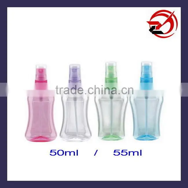 Plastic mist spray bottle