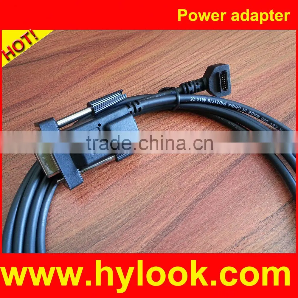 Verifone 08362-01-R 14-PIN Header Cable RS-232 Connection with External Power Brick For Vx810 Vx820 Vx805