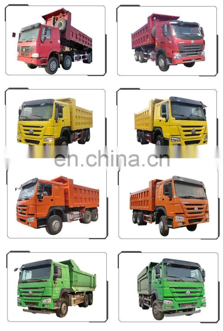 Ce Certificated Heavy Duty Dump Truck Used Howo Dump Truck 6x4 Manufacturer