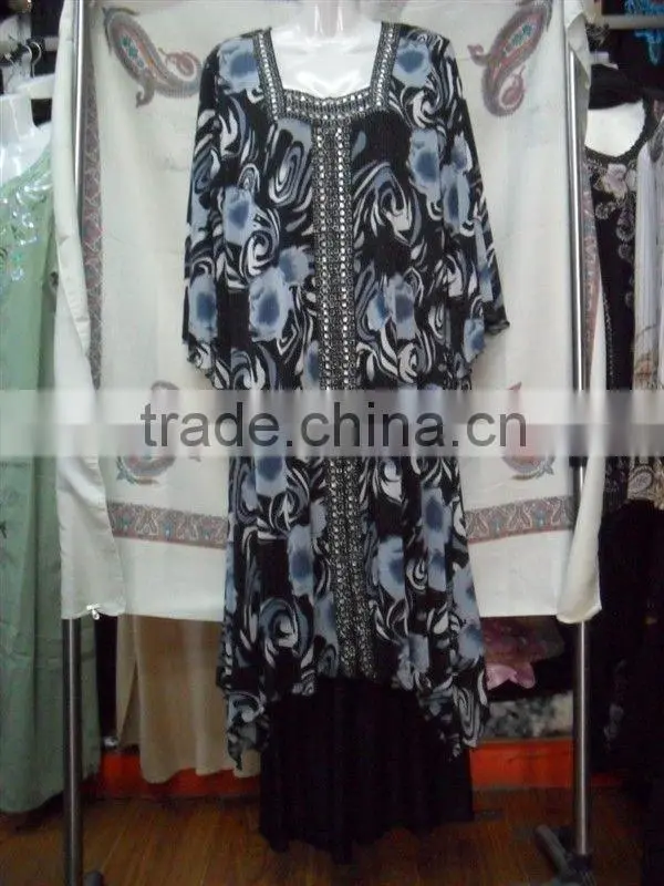 C176 Latest design muslim tunic and pants