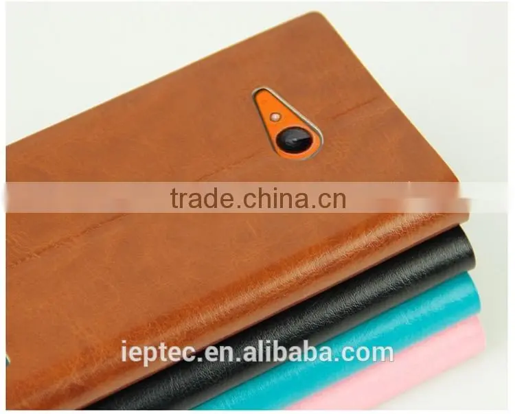 2016 MOFi Case Cover for Nokia Lumia 730 735, Mobile Phone Leather Flip Cover for Nokia Lumia 735 Back Case