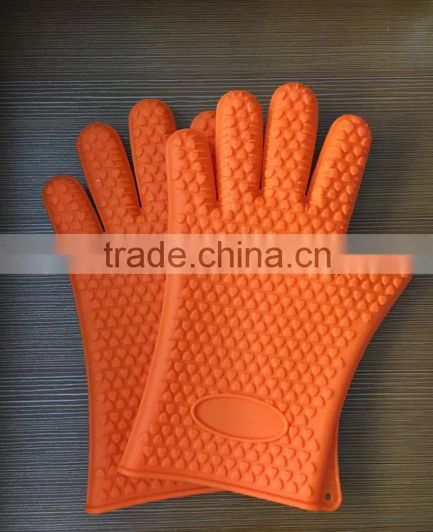 Heat Resistant Silicone BBQ Gloves
