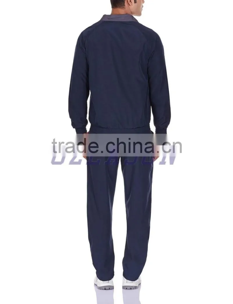 Factory oem custom plain 100%polyester tracksuit design your own tracksuit set