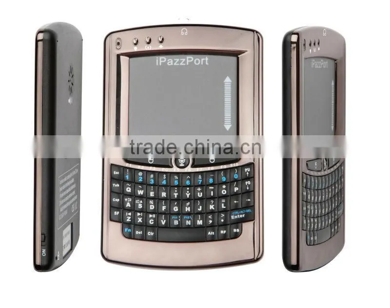 Mini 2.4GHz Voice Wireless iPazzPort Keyboard Mouse Touchpad Speaker Microphone