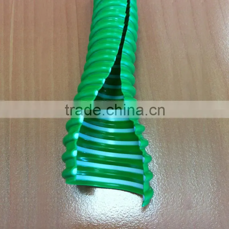 pvc reinforced hose spiral flexible plastic hose