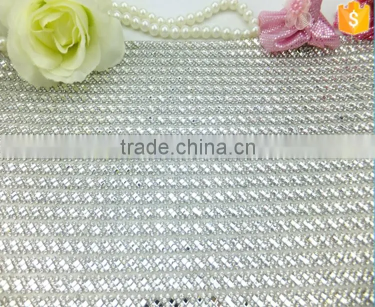 24*40 Decorative Silver Rhinestone Blanket Clothing Rhinestone Stickers