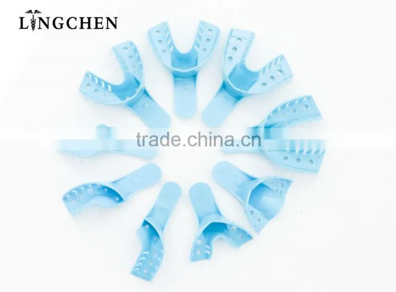 2016 New style Dental disposable plastic dental Impression tray