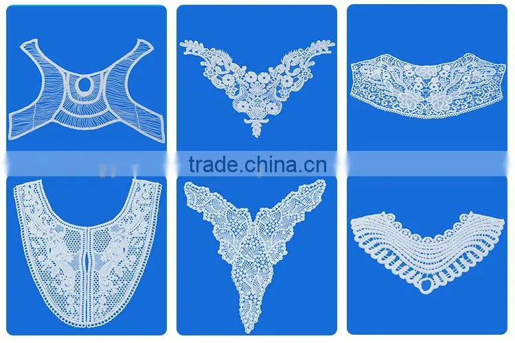 Flower Style Embroidered Lace Accessories Appliques Wholesale Laces Embroidered Patches