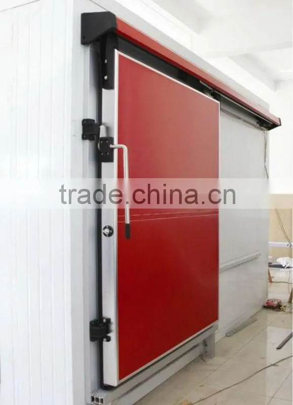 cold room sliding door with hinge, cold storage sliding door