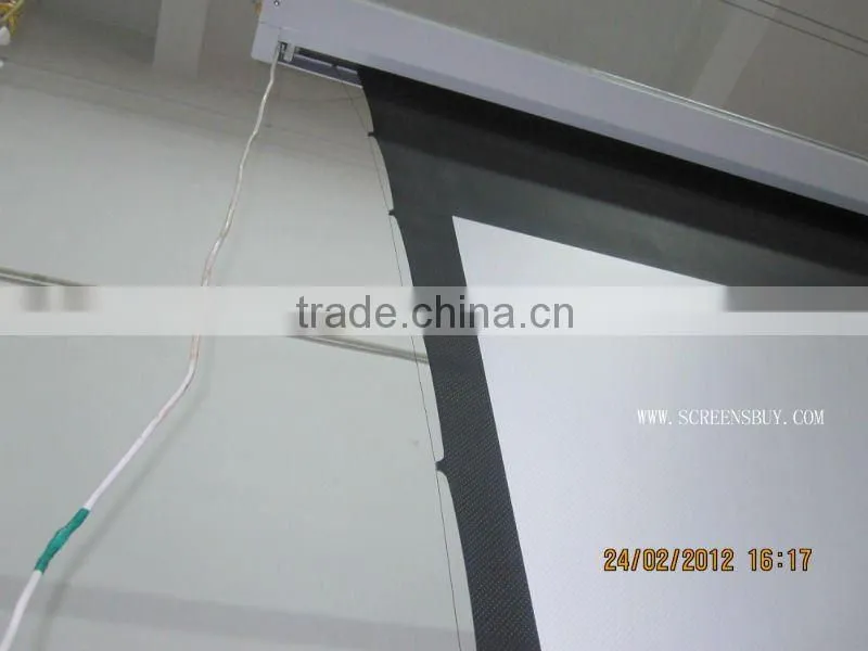 Electric Tab-tensioned Screen 16:9,Motorized Projector/projection Screen