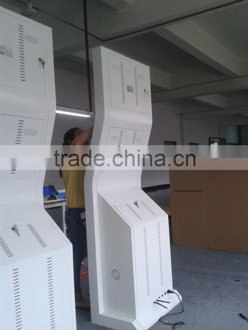100% Warranty Lcd Kiosk Touchscreen Photo Information With Printer