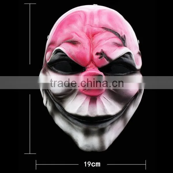 Factory anime cosplay mask PAYDAY 2 Resin The Heist Hoxton Mask Halloween Party Props Cosplay Collection