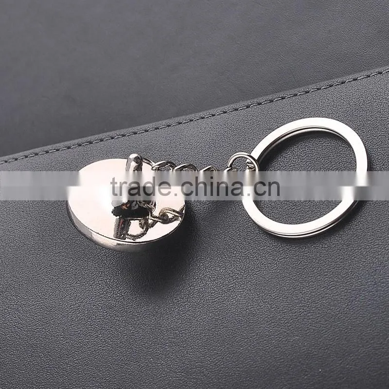 Factory direct high-grade metal key Inception props fantasy gyro Keychain