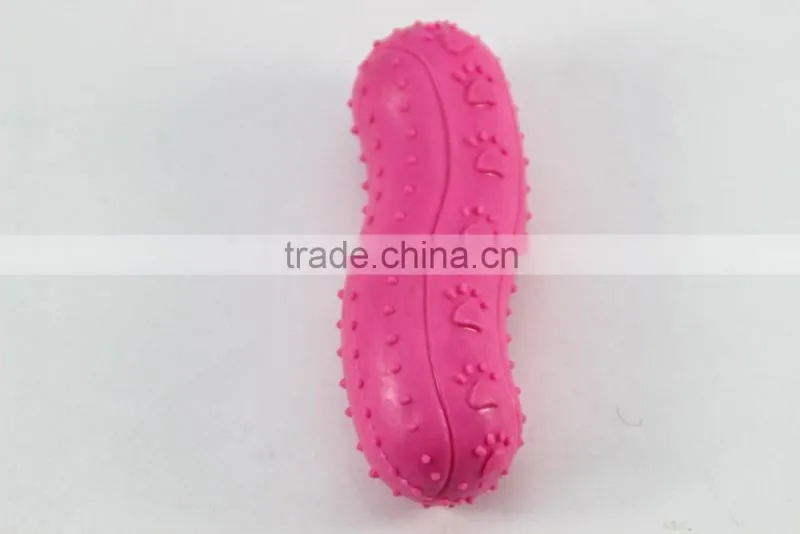 Sausages rubber pet toys cat pet dog supplies dog chews wholesale factory
