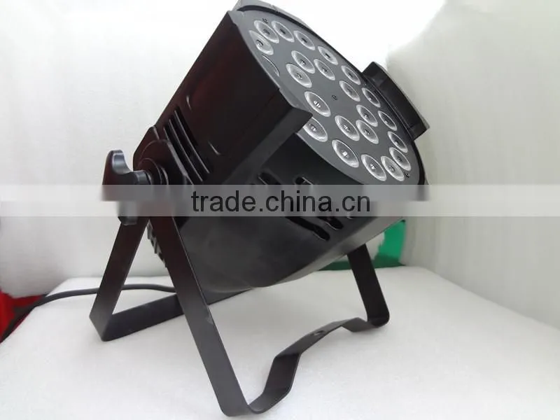 24x18w led par RGBWA UV 6in1 Stage lighting led washing par high power full colors dmx512 DJ led par64 RGBWA+UV 6 in 1 Leds