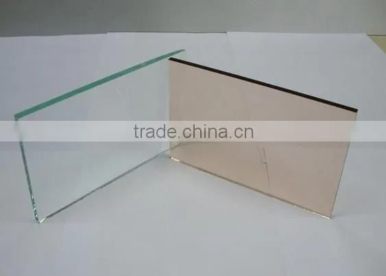 CE Certificate 3mm, 4mm Dark Gray Tinted Float Glass
