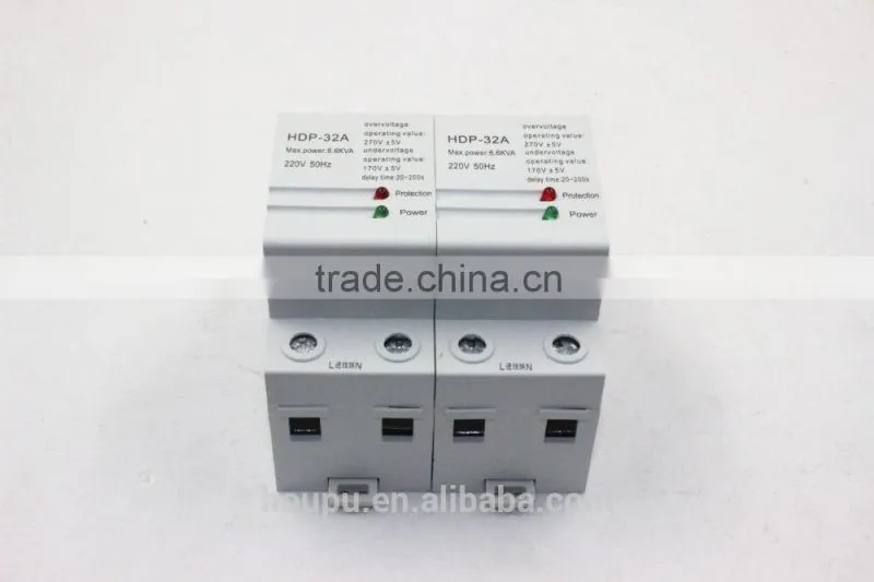 HDP auto reset mini circuit breakers,under over voltage protection device