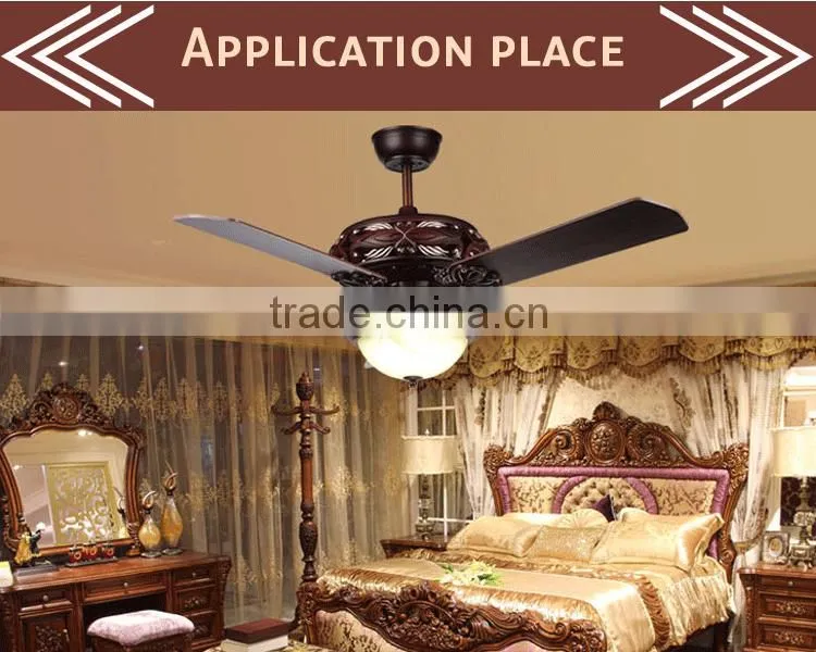 China Wholesale Air Cooling Home Ceiling Fan Light Hotsales in Southeast Asia 5205