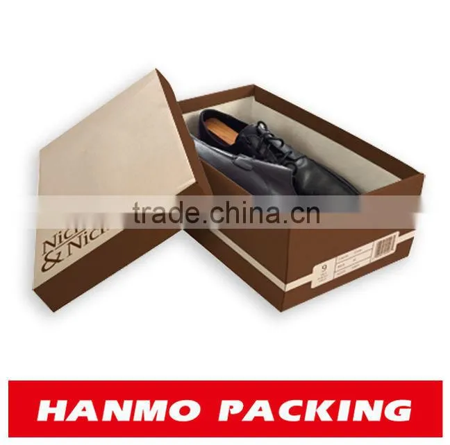 custom made&printed paper high-heel shoe box factory price
