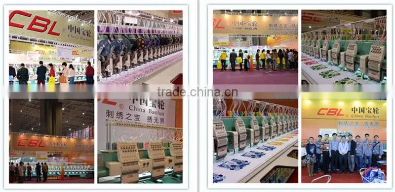 High speed coiling mixed computerized embroidery machine