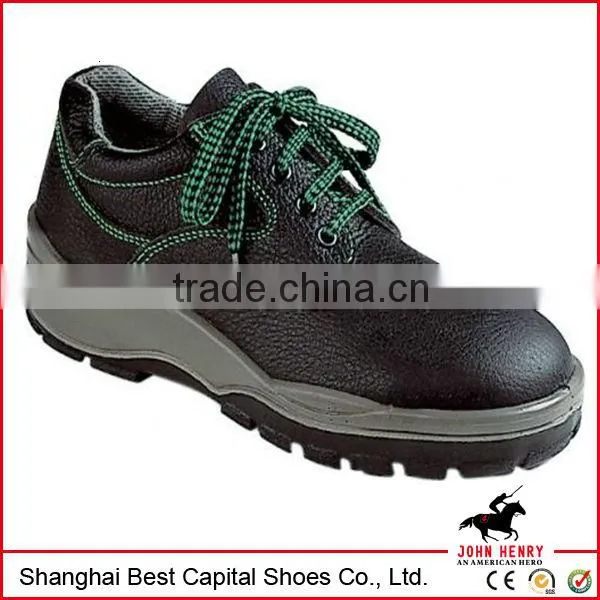 Black Embossed Industrial Safety Shoes S3