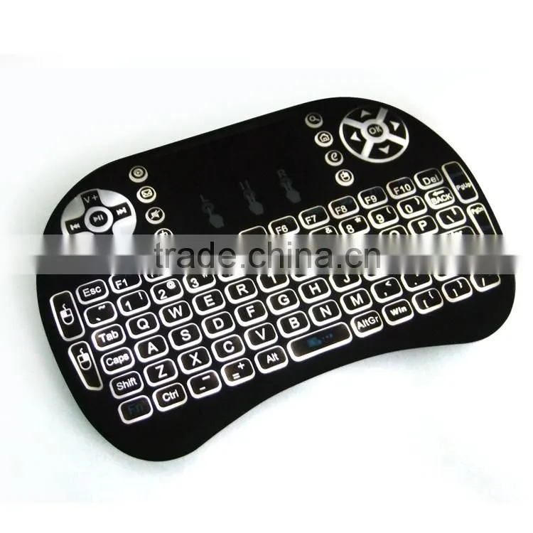 K08II Mini wireless keyboard mouse combo air mouse with backlight
