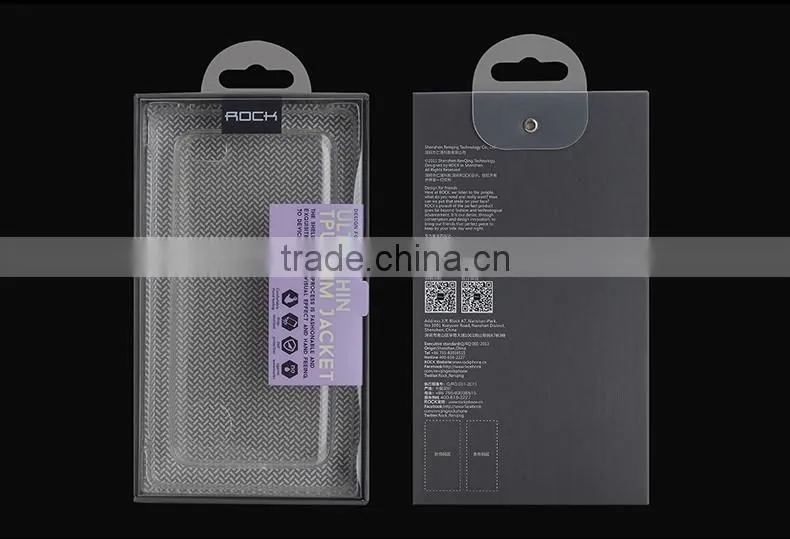 Crystal TPU Rubber Back Case For xiaomi 5 ROCK Fashion Shockproof Silicone Soft Protective Cover MT-5579