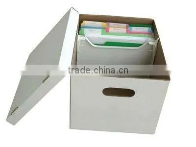 Modern decorative cardboard storage boxes