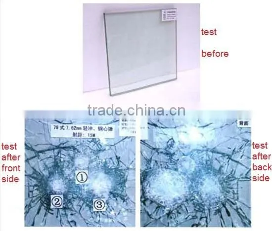 AK47 Bullet proof window