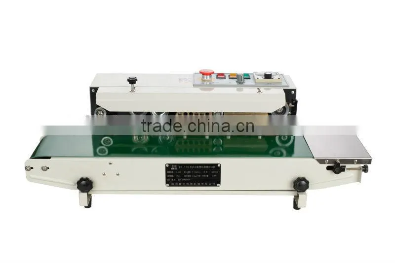 Continuous band sealer machine