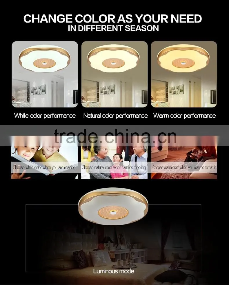 2016 New design surface mount ceiling light round led ceiling light