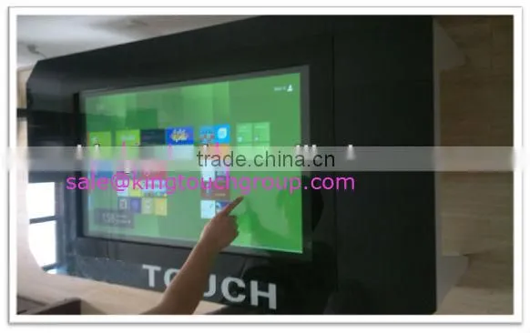 42 Inch Infrared IR Multi Touch Screen Panel Frame Overlay Real 6 touches FreeShipping By DHL,FedEX