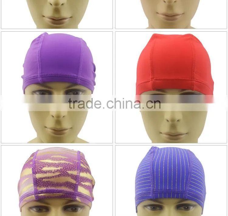 China cheap cute kids swim caps