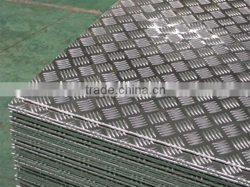 2.5mm Mirror finished aluminium checker sheet price