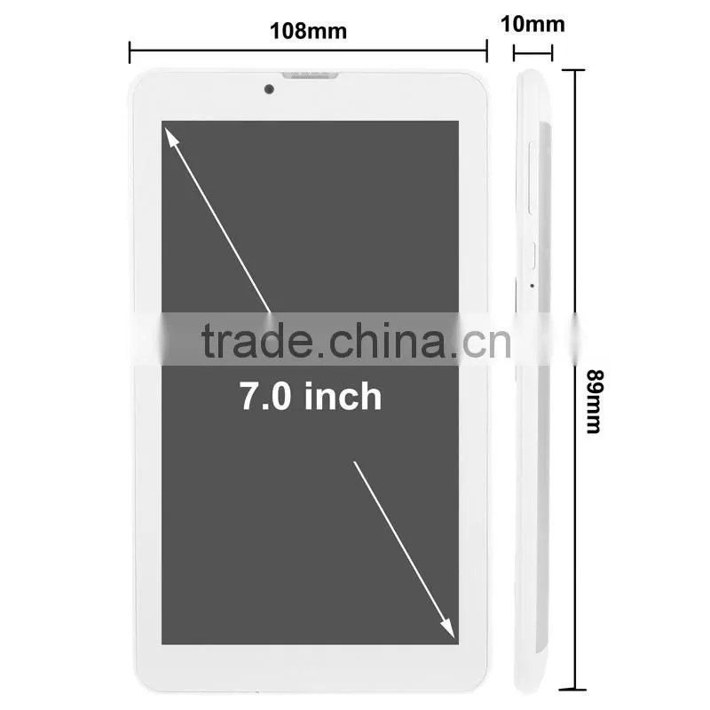 Factory Android 4 Wi-Fi 8GB Quad Core 7 inch 3G Red Tablet