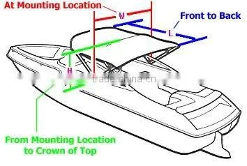 stainless steel fittings for bimini top