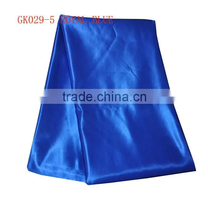 GK029-5 royal blue cheaper price African george, beautiful silk george for weeding & party