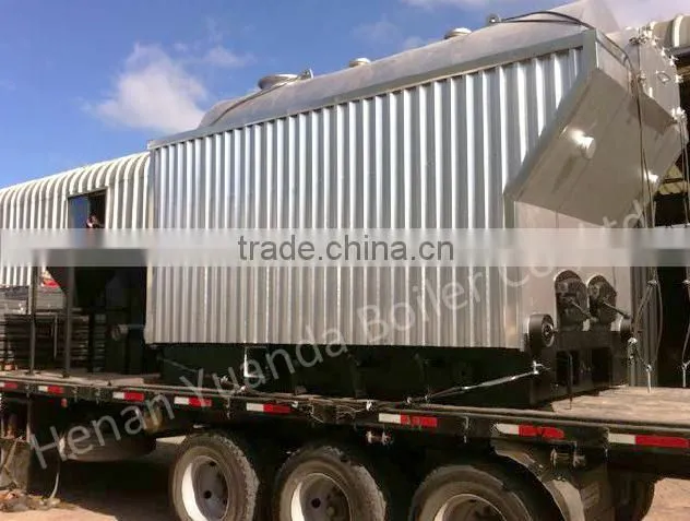 DZH2 2000KG steam per hour wood boiler price