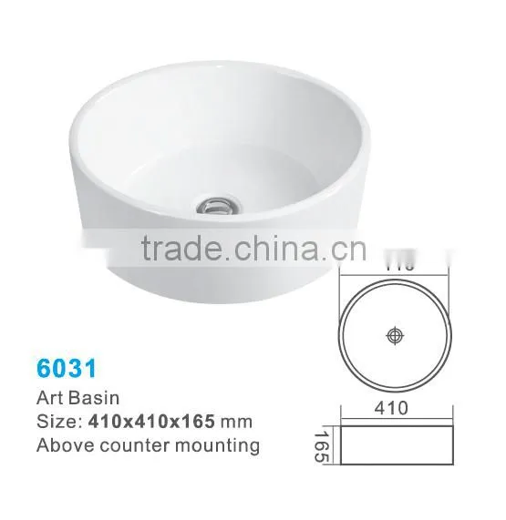 Chaozhou ceramic bathroom design wash basin sink